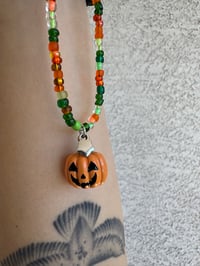 Image 2 of Pumpkin Nights – Halloween Necklace
