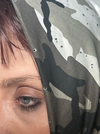 Image 3 of XL crystal Bandana / Snow Camo