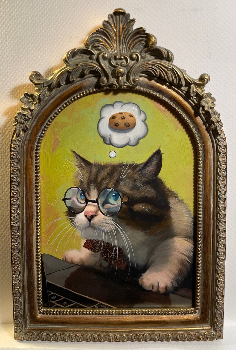 Image of "Do You Accept Cookies?" Original painting