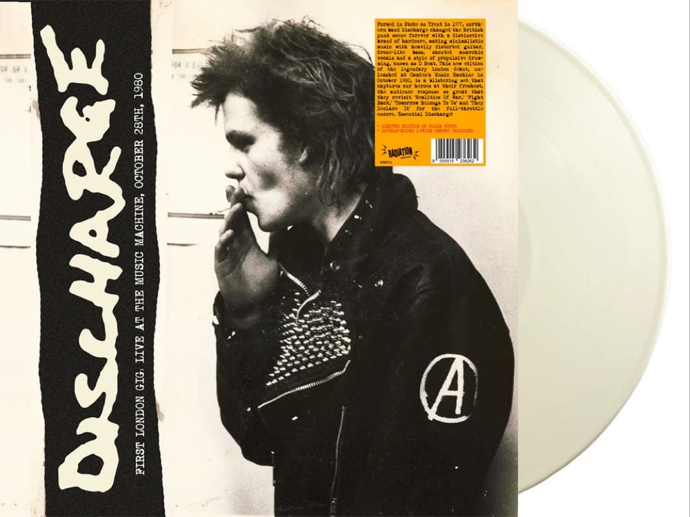 Discharge - "First London Gig, Live At The Mucic Machine…” LP (Import)