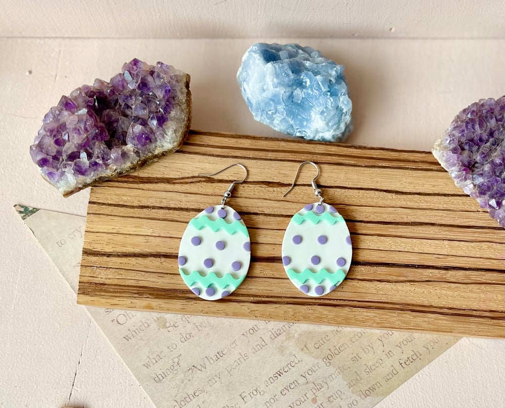 Image of Easter Egg Earrings