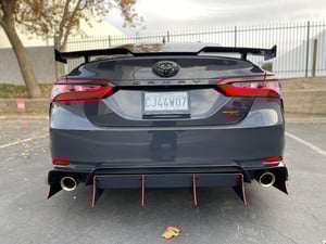 Image of 2020- 2024Toyota Camry TRD edition rear diffuser