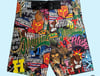 Mayjah Sticker Bomb Surf Shorts 