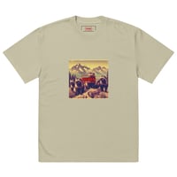 Image 3 of  WYO PREMIER “Fear the Pack” Oversized Faded Tee