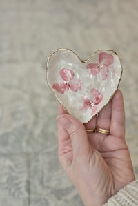 Image 1 of Painted heart dish