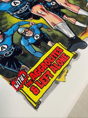 AQUABATS GIG POSTER 2024 FORT LAUDERDALE 