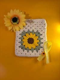 Small Sunflower Pouch