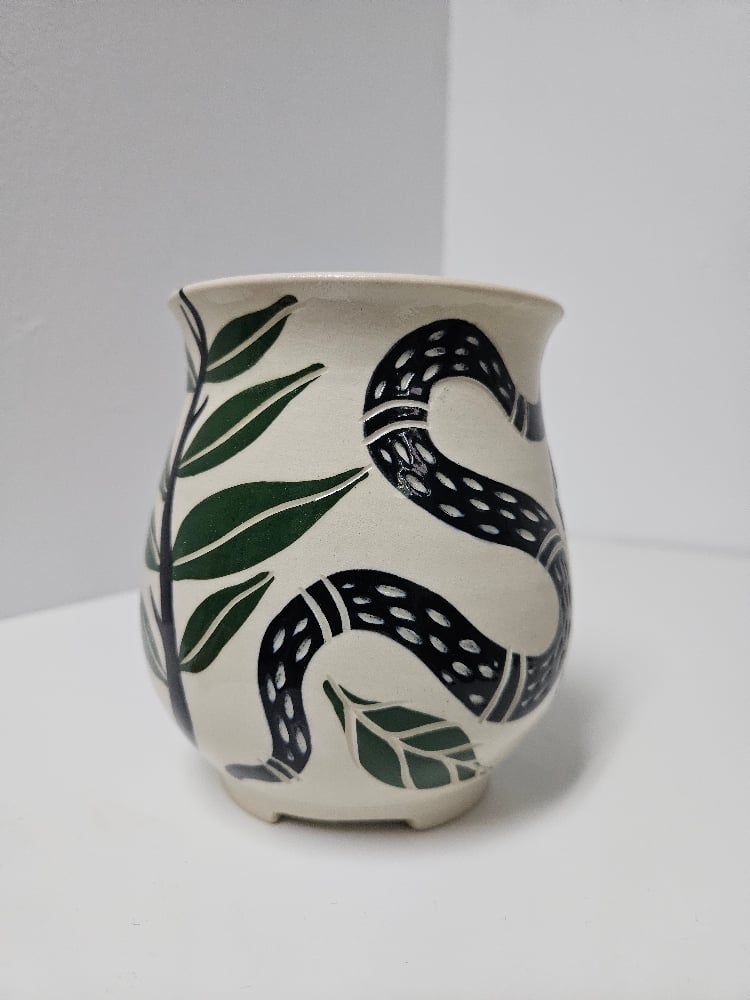 "grow anyway" snake planter (6)