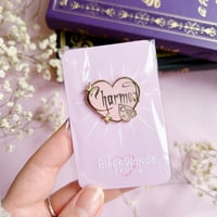 Image 2 of Charmed heart pin
