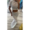 White Net Co Ord Set