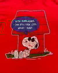 Image 2 of 1980s Snoopy Sz L 