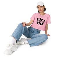 Image 3 of 2GWU Beyond Logo / B.C.A Pink Women’s Crop Top