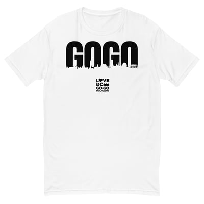 Image of LOVE DC GOGO "SKYLINE" White t-shirt