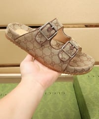 Image 2 of G Double Strap Sandals