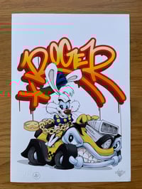 Roger Rabit Sample Print (21x29.5cm) Cheo signed, exclusive print. 