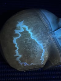 Image 12 of Agate Skull Carving #2242