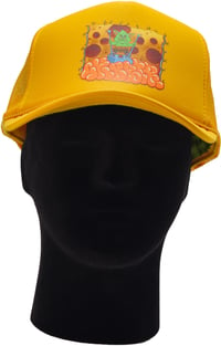 Image 3 of Mind Control Trucker Hat (Yellow)