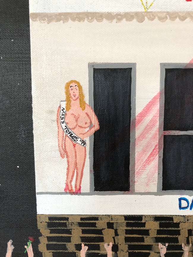 Dahlgårds Tivoli miss topløs ( med det samme)