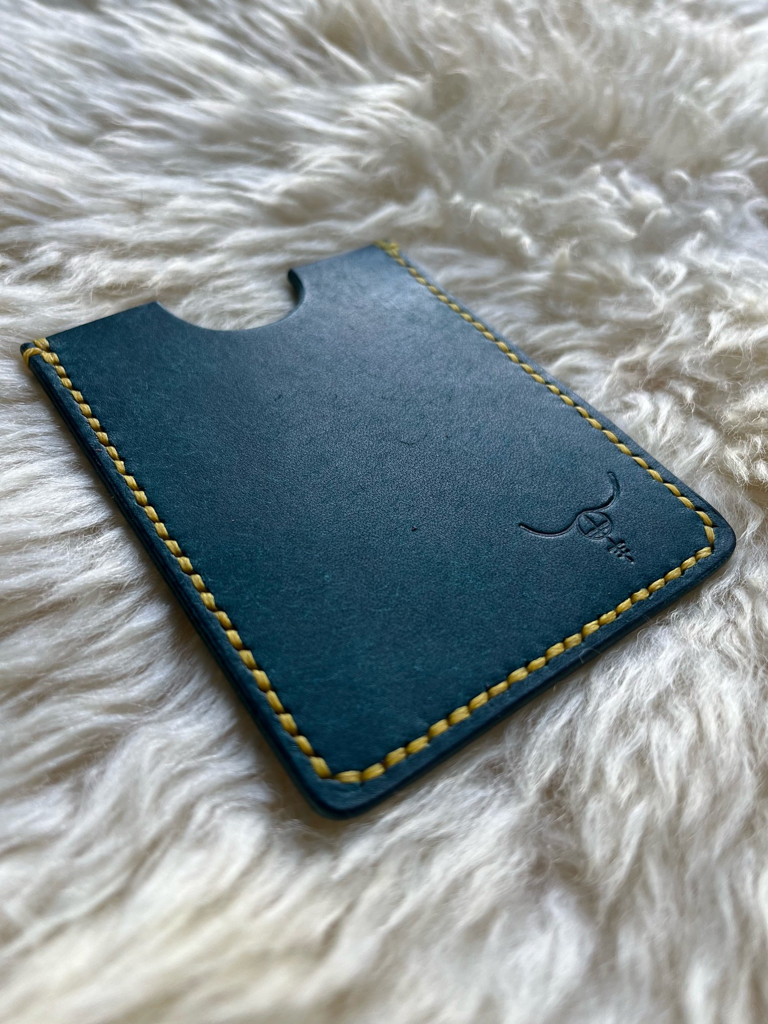 Image of Ortensia Pueblo Cardholder (Bright Yellow)