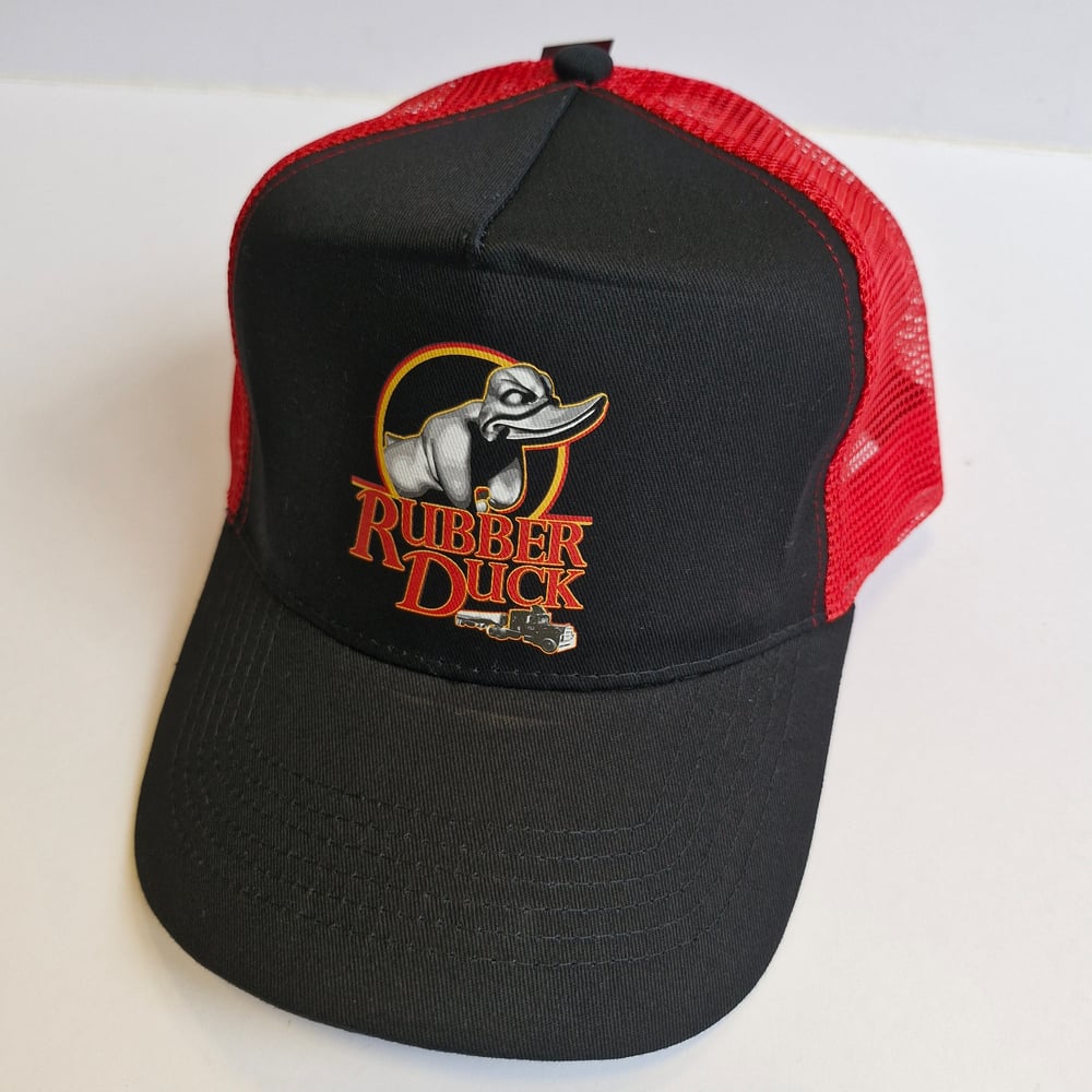 Image of Rubber Duck Convoy Inspired Trucker Cap Hat Copy Copy