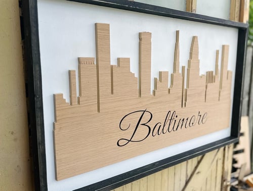 Image of City Skyline wall art