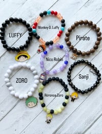 Image 5 of One Piece Theme Bracelets 