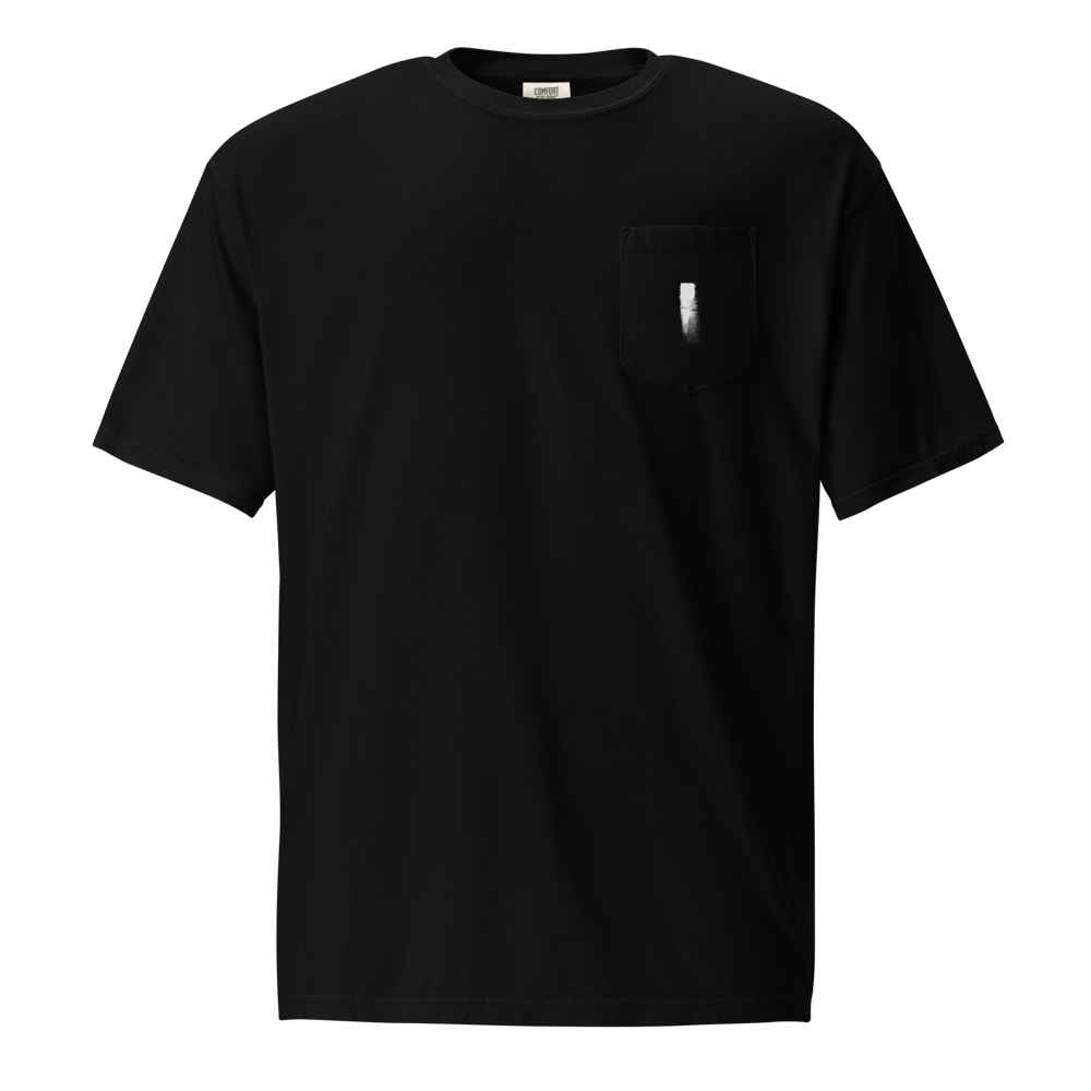 Image of Pocket T // White Ink