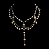 Image 1 of IVORY VICTORIAN NECKLACE