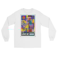 Image 1 of LOVEDCGOGO "ART DECO" Men’s Long Sleeve Shirt (see color options)