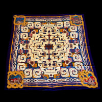 Image 2 of Hermès Cashmere Shawl "Esprit Ainou" by Natsuno Hidaka 140cm