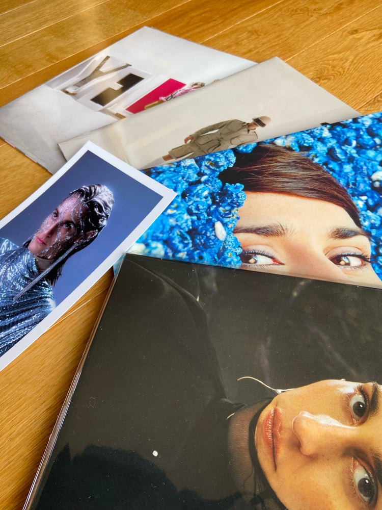 Image of 4 YELLE ALBUMS VINYL PACK + SIGNED POSTCARD