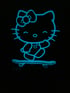 Hello kitty Skateboarding Shirt Image 2