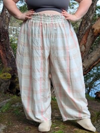 Image 3 of Peaches & Cream Checkered Pants