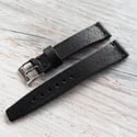 Wild Pigskin Strap - Black