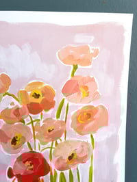 Image 2 of Orange Poppies Print
