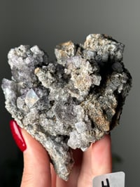 Image 2 of FAIRY HOLES POCKET CUBIC FLUORITE -LADY ANNABELLA MINE UK- H