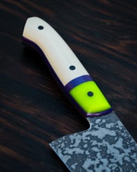 Image 2 of 8” Kiritsuke - DAYGLOW/IVORY