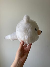 Image 3 of Magical white Woff plushie from Hilda cartoon - made to order