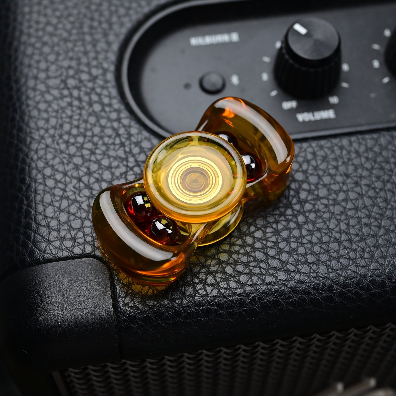 Ultem horizon mirror polished fidget spinner