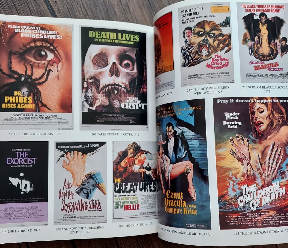 Horror Movie Posters (The Illustrated History of Movies Through Posters, Vol 7), by Bruce Hershenson