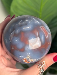 Image 5 of MOZAMBIQUE SWAZI AGATE SPHERE B