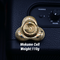 Image 2 of Preorder Exotic Cell Mokume and Dama BT hand spinner