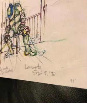 Image of Leonardo Movie Sketch