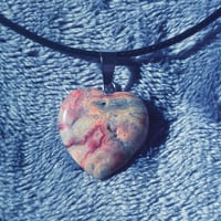 Image 1 of Crazy Lace Agate Καρδιά CLAK-03
