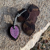 Image 2 of Woodland Camo Leather Slips