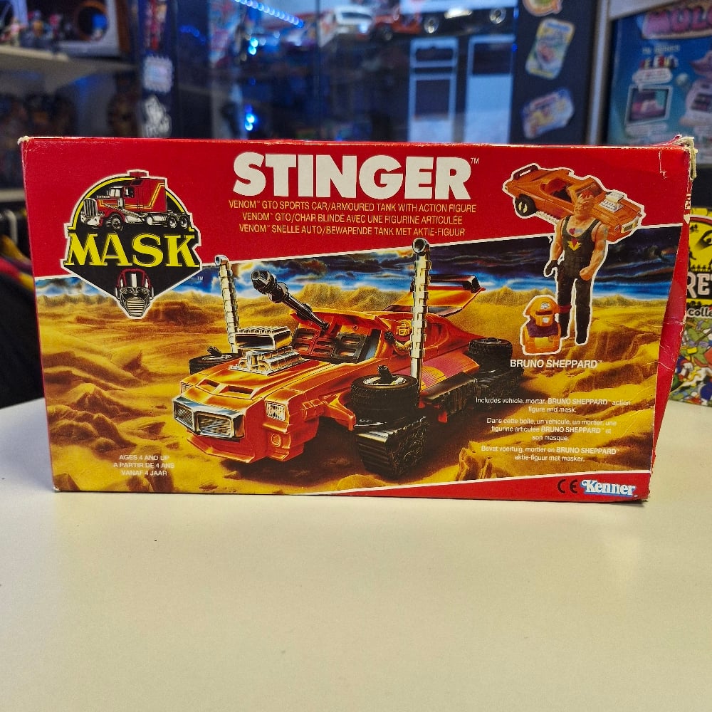 M.A.S.K. - Kenner - Vandal with Floyd Malloy & Hologram (U.S.A