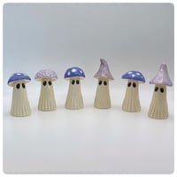 Image 2 of Purple Mushroom Ghosts 6-7cm