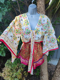 Image 7 of Boho slip skirt one line beading 