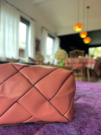 Image 4 of housse de pouf en cuir 🌸✨