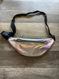 Image 1 of Metallic iridescent fanny pack